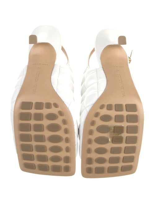 Bottega Veneta Leather Slingback Sandals