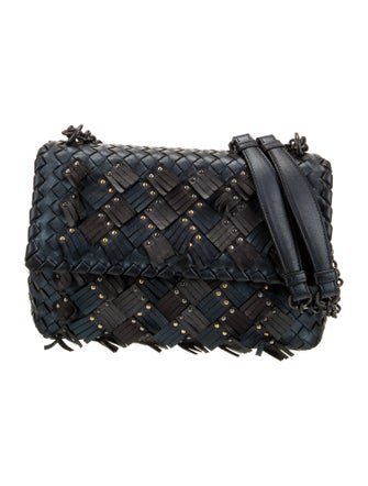 Bottega Veneta Leather Messenger Bag