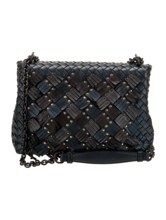 Bottega Veneta Leather Messenger Bag