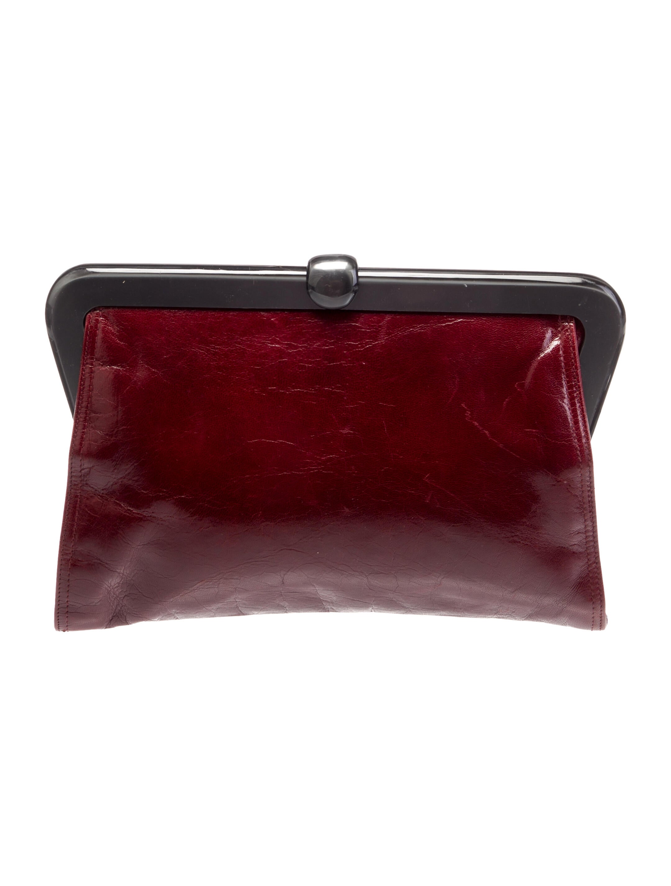 Bottega Veneta Leather Evening Bag