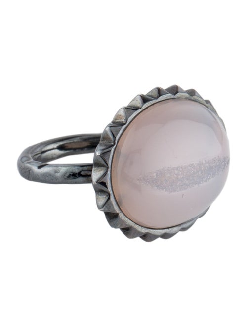 Bottega Veneta Druzy Cocktail Ring