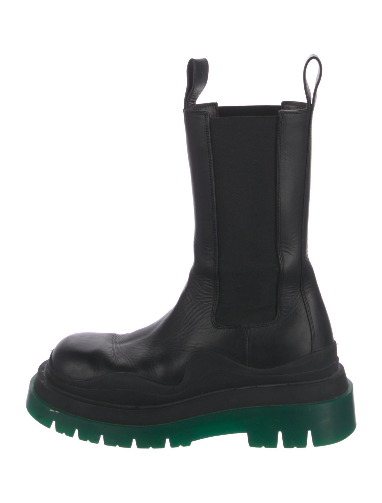 Bottega Veneta Leather Chelsea Boots