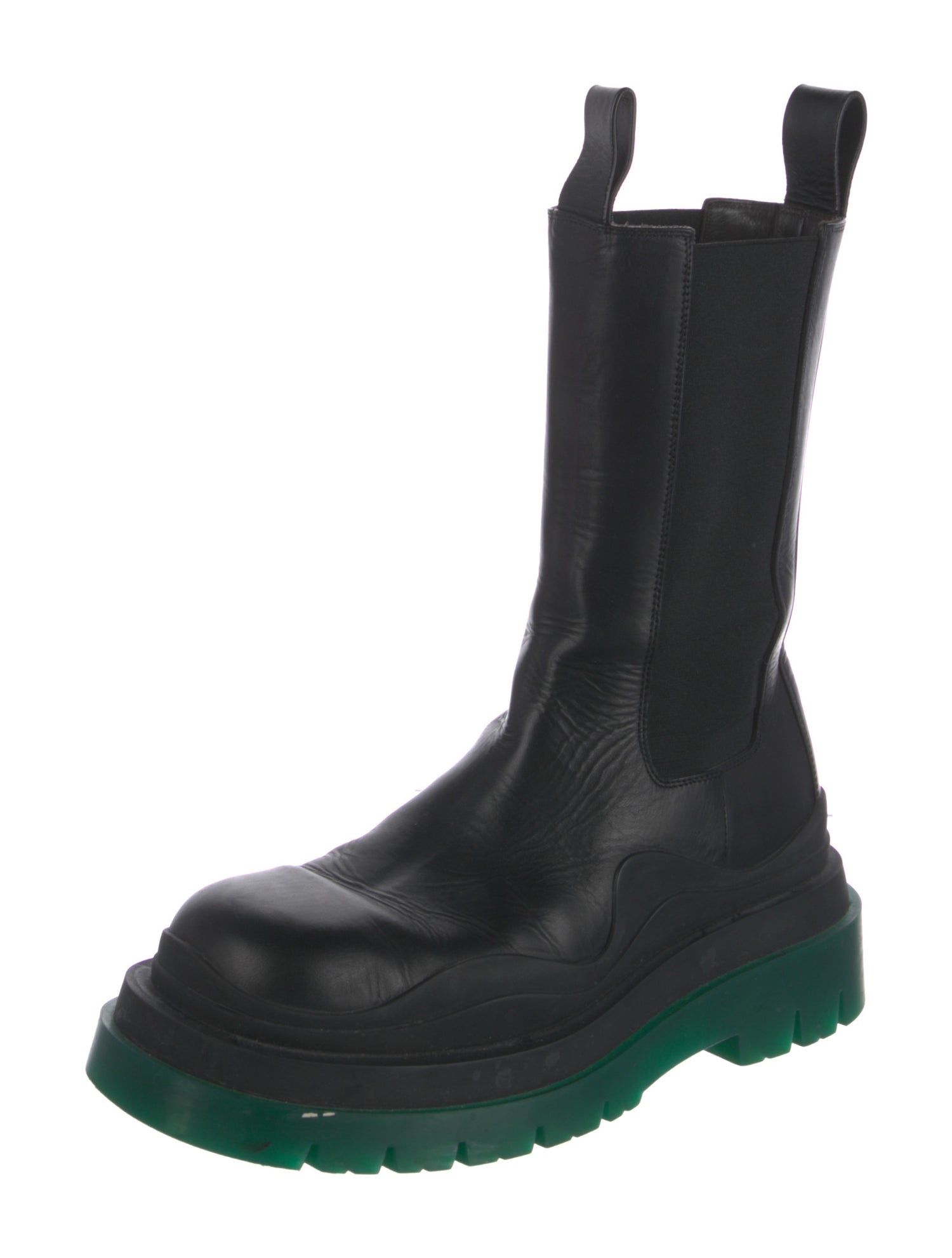 Bottega Veneta Leather Chelsea Boots