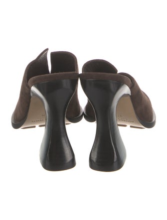Bottega Veneta Suede Mules