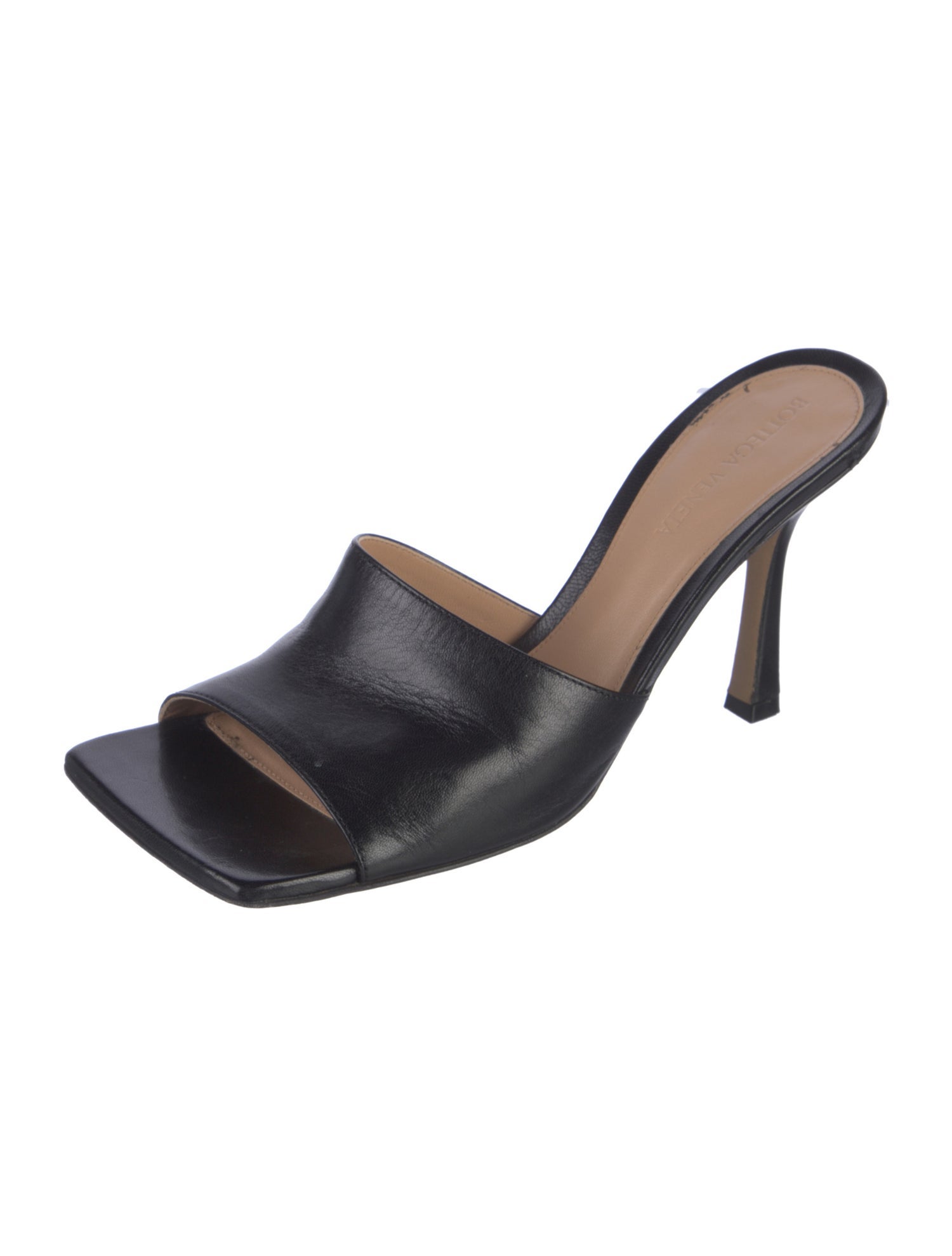 Bottega Veneta Leather Slides