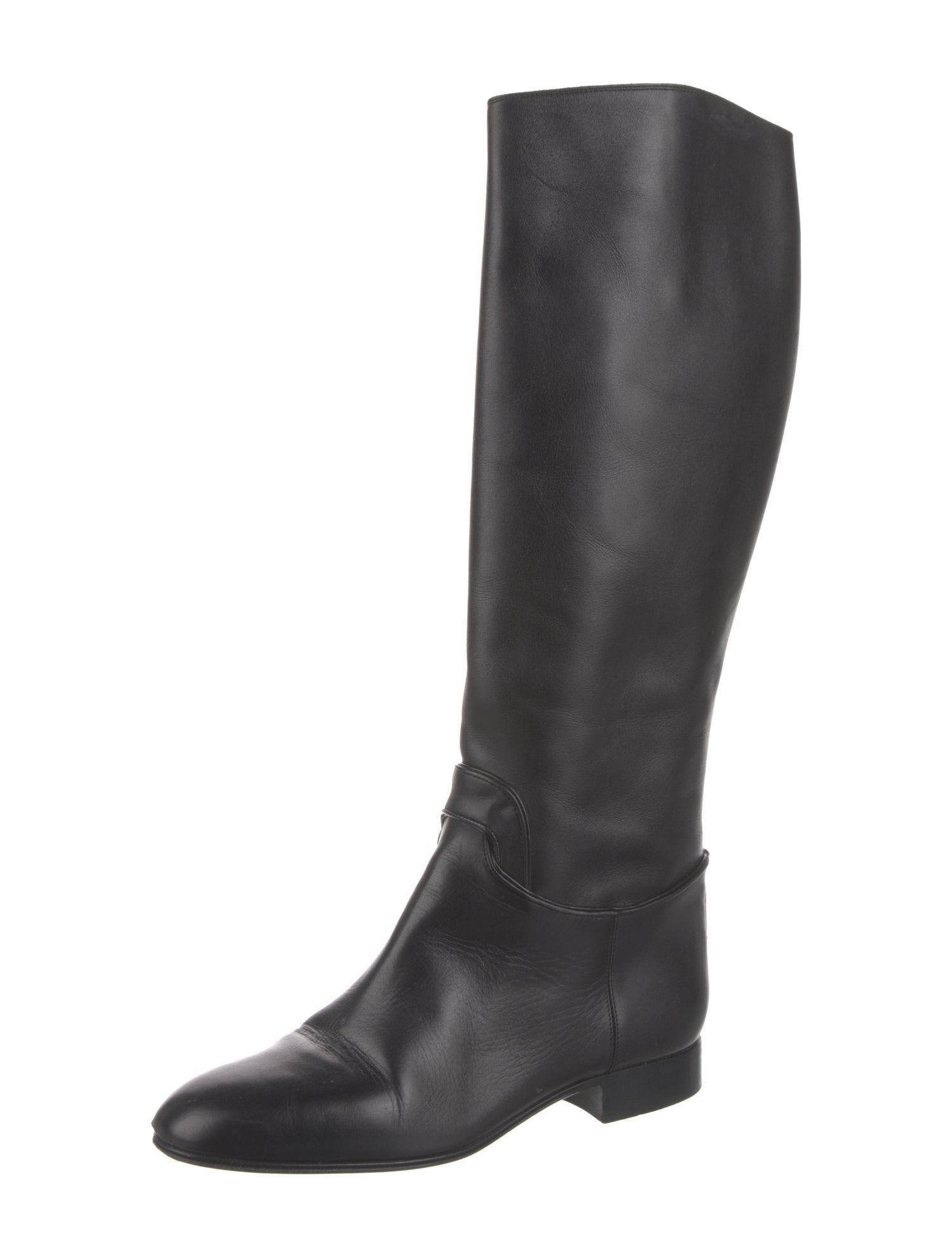 Bottega Veneta Leather Riding Boots