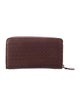 Bottega Veneta Intrecciato Weave Leather Continental Wallet