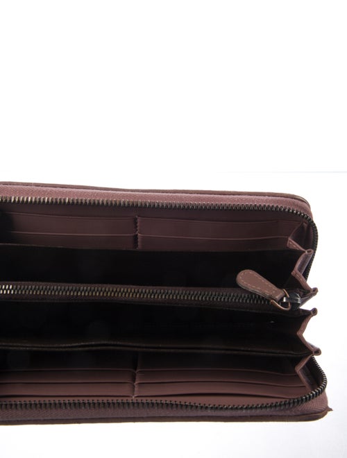 Bottega Veneta Intrecciato Weave Leather Continental Wallet