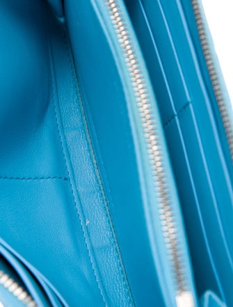 Bottega Veneta Intrecciato Weave Leather Continental Wallet