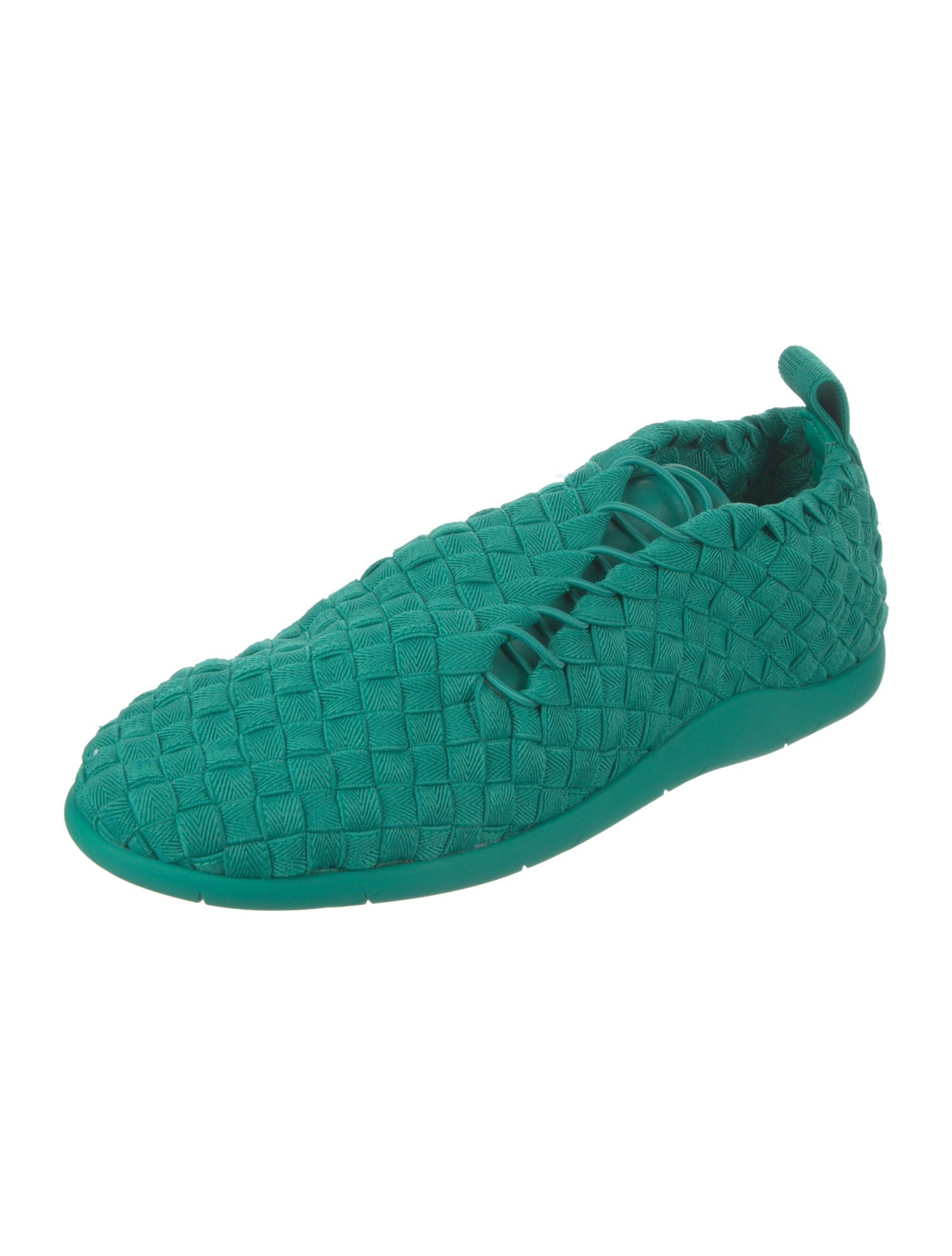 Bottega Veneta Intrecciato Weave Printed Sneakers