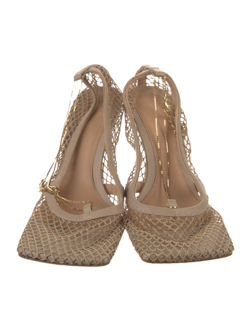 Bottega Veneta Mesh Chain-Link Accents Sandals