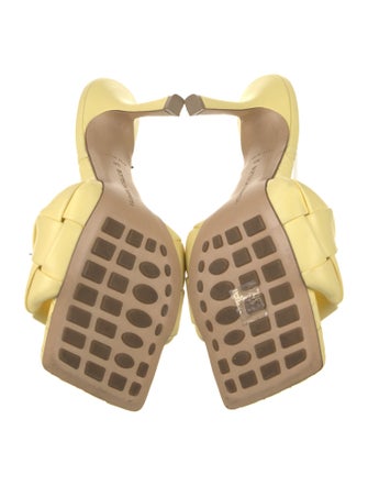 Bottega Veneta Intrecciato Weave Leather Slides