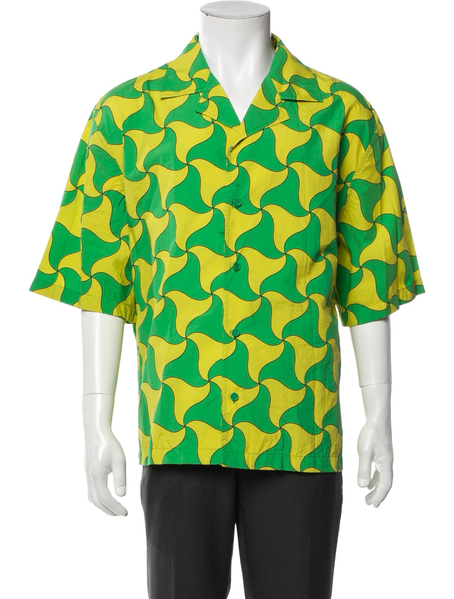 Bottega Veneta Printed Short Sleeve Shirt