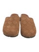 Bottega Veneta Intrecciato Weave Suede Mules