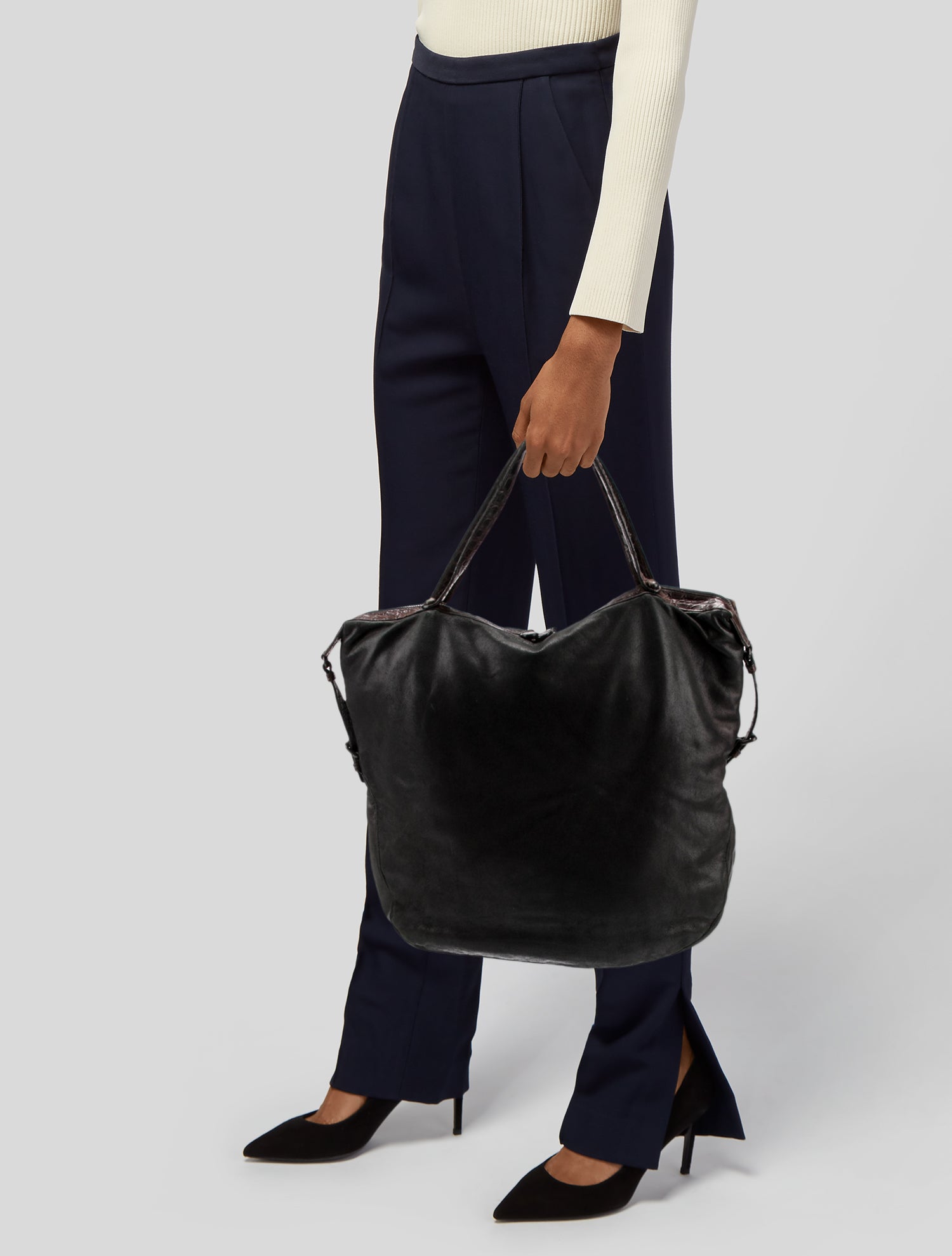 Bottega Veneta Leather Hobo