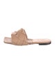Bottega Veneta Intrecciato Weave Leather Slides