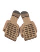 Bottega Veneta Intrecciato Weave Leather Slides