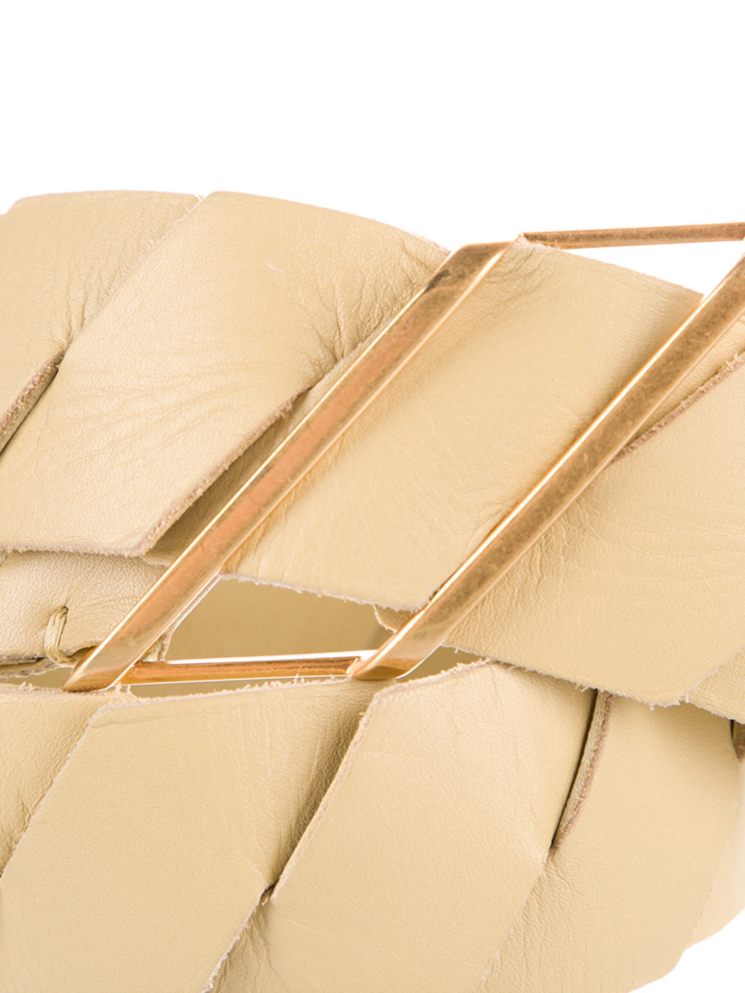 Bottega Veneta Intrecciato Weave Leather Waist Belt