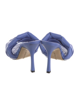 Bottega Veneta Intrecciato Weave Leather Slides