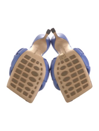 Bottega Veneta Intrecciato Weave Leather Slides