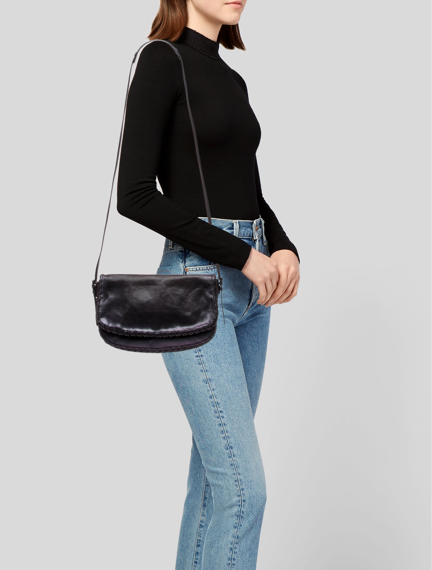 Bottega Veneta Leather Crossbody Bag