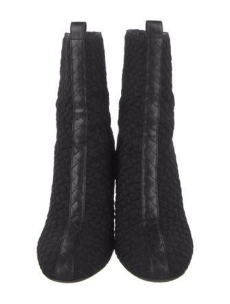 Bottega Veneta Intrecciato Weave Sock Boots