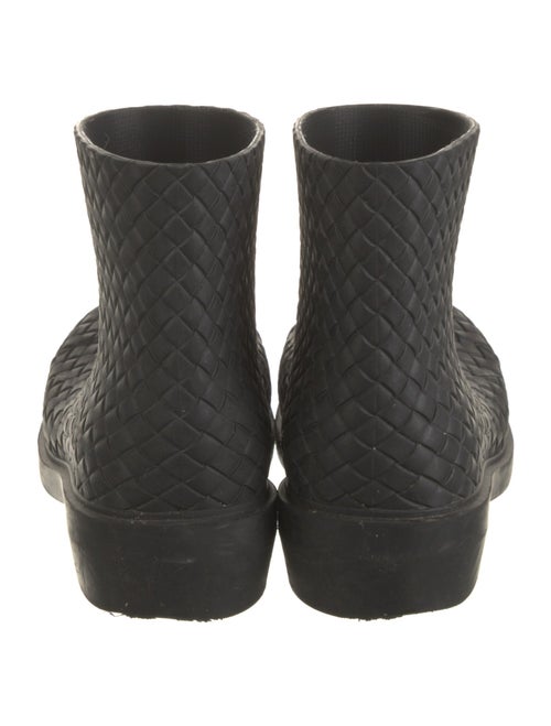 Bottega Veneta Intrecciato Weave Rubber Rain Boots