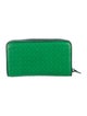 Bottega Veneta Intrecciato Weave Leather Continental Wallet