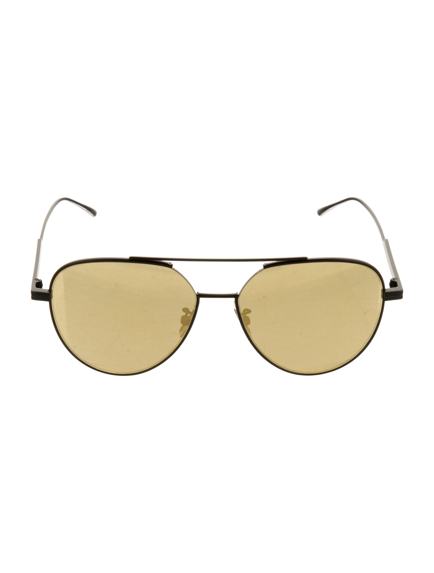 Bottega Veneta Aviator Tinted Sunglasses