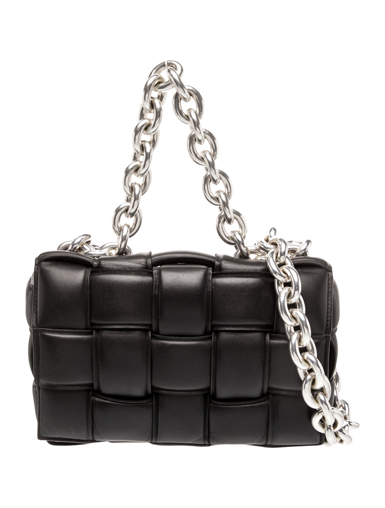 Bottega Veneta Intrecciato Chain Padded Cassette