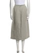 Bottega Veneta Linen Midi Length Skirt