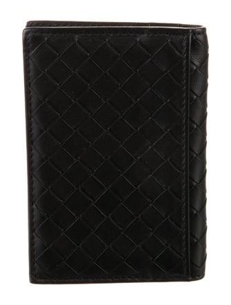 Bottega Veneta Intrecciato Weave Leather Wallet