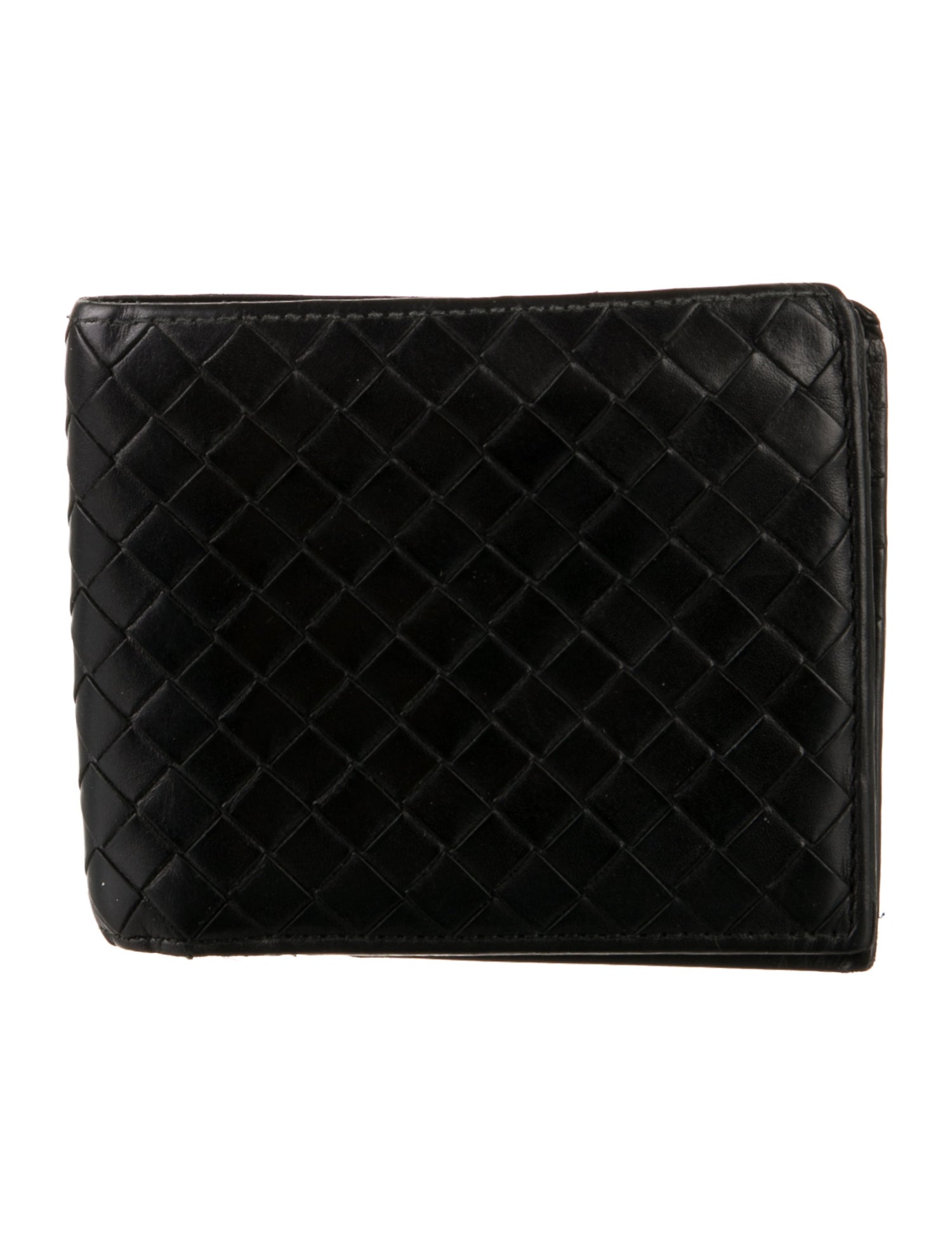Bottega Veneta Intrecciato Weave Leather Bifold Wallet