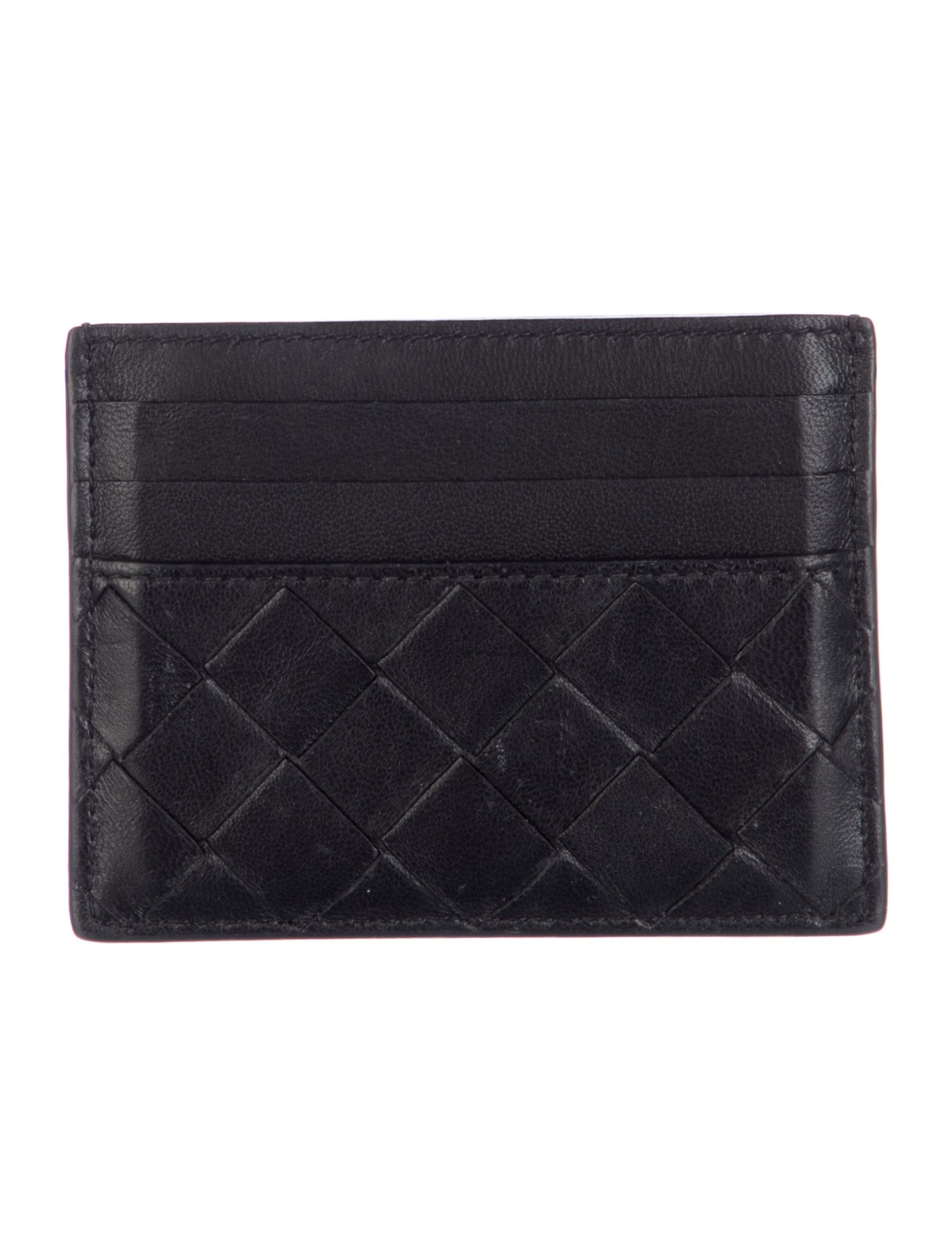 Bottega Veneta Intrecciato Weave Leather Wallet