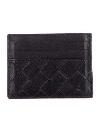 Bottega Veneta Intrecciato Weave Leather Wallet