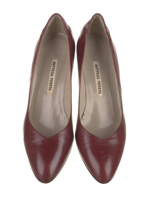 Bottega Veneta Intrecciato Weave Leather Pumps