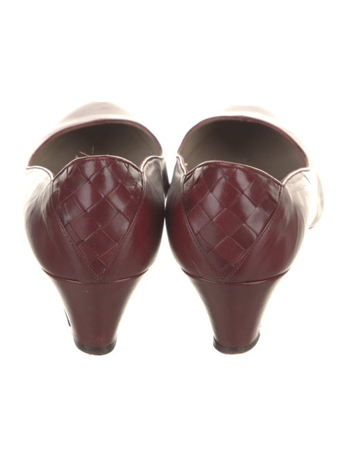Bottega Veneta Intrecciato Weave Leather Pumps