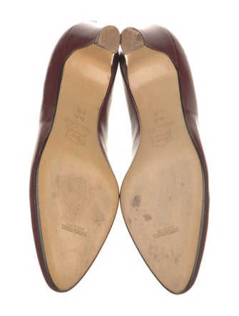 Bottega Veneta Intrecciato Weave Leather Pumps