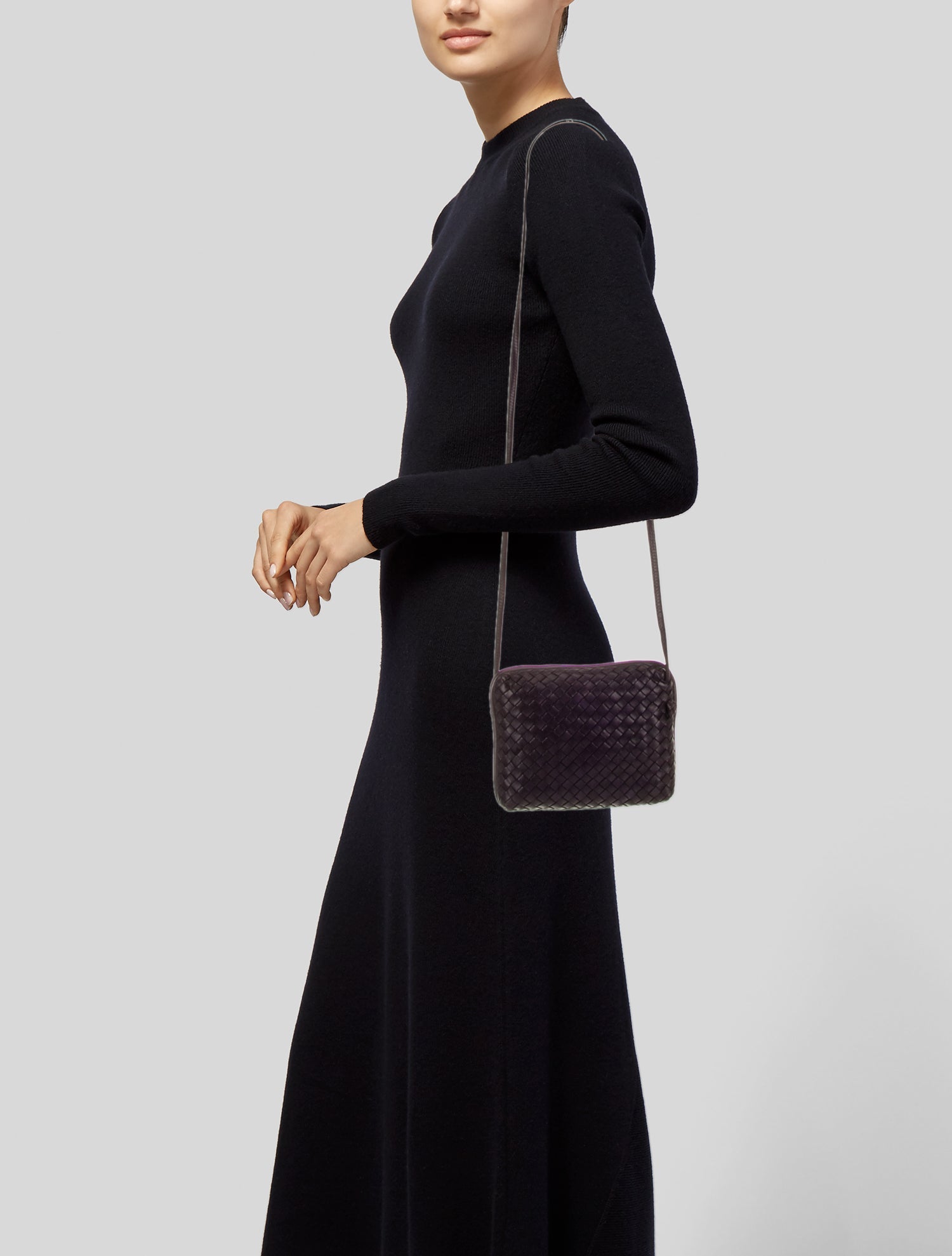 Bottega Veneta Intrecciato Messenger Bag Vintage