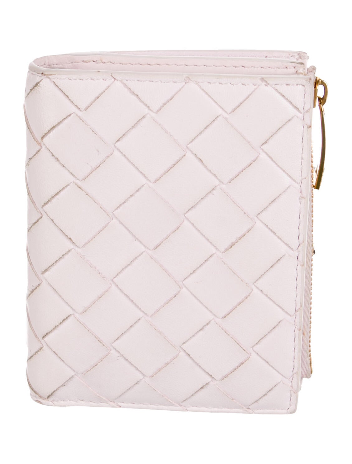 Bottega Veneta Intrecciato Weave Leather Wallet