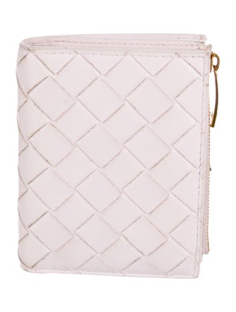 Bottega Veneta Intrecciato Weave Leather Wallet
