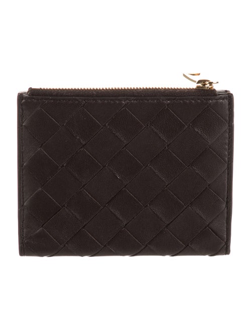 Bottega Veneta Intrecciato Weave Leather Wallet
