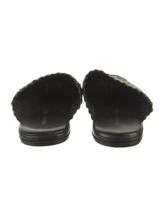 Bottega Veneta Intrecciato Weave Leather Slippers