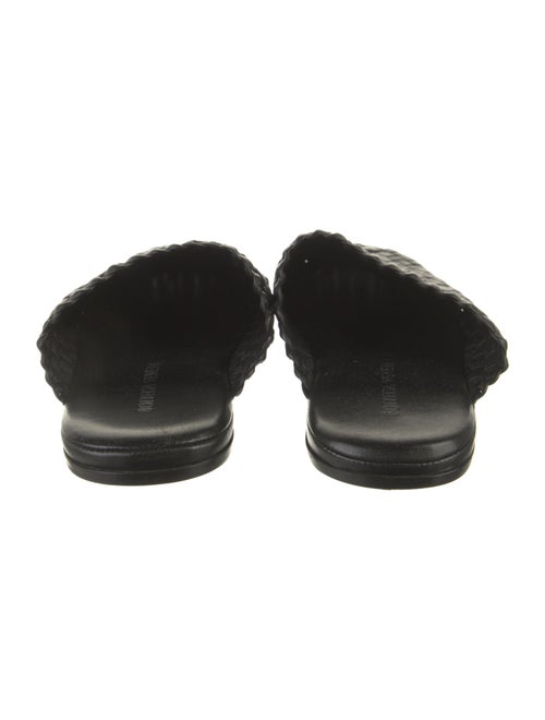Bottega Veneta Intrecciato Weave Leather Slippers