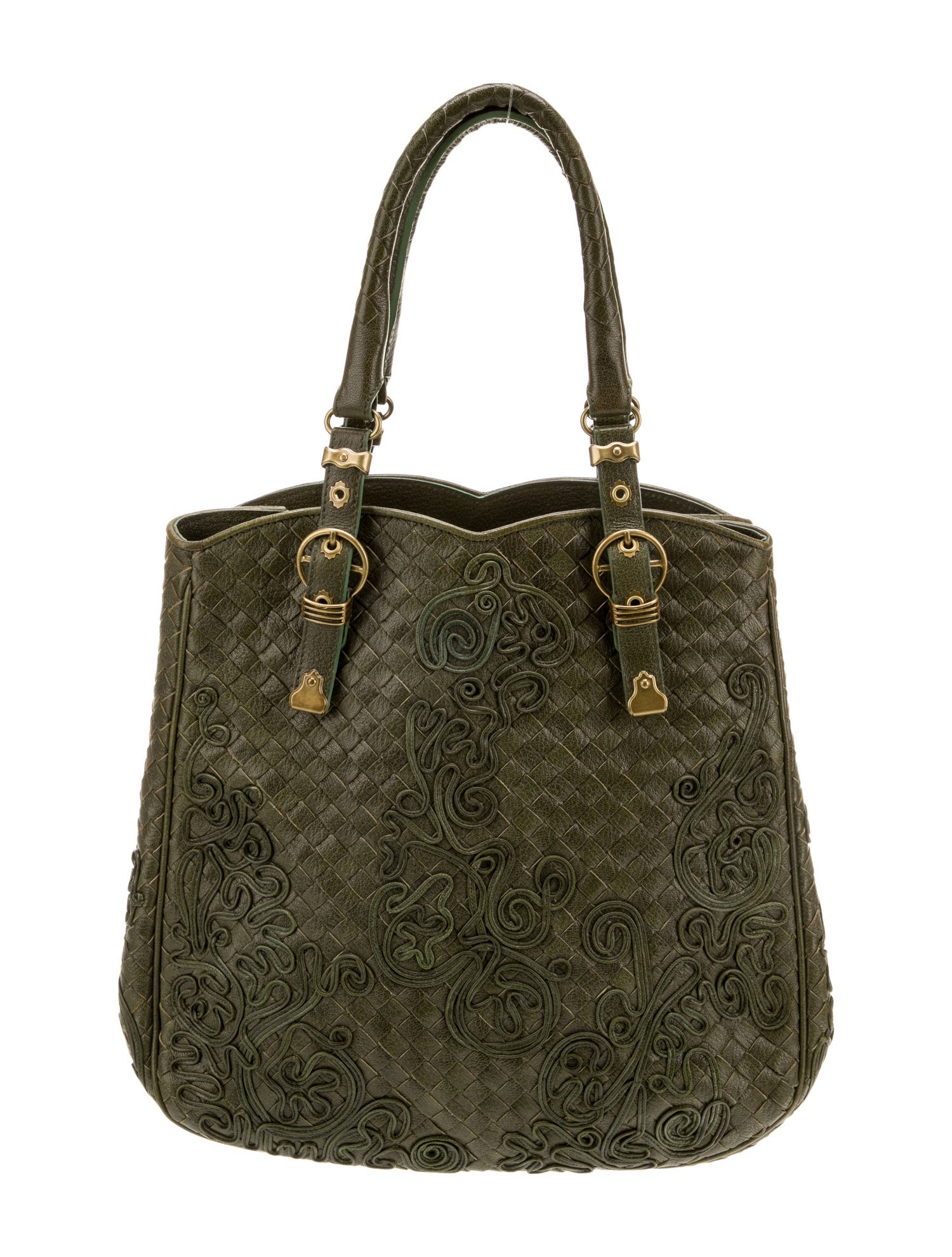 Bottega Veneta Intrecciato Shoulder Bag Vintage