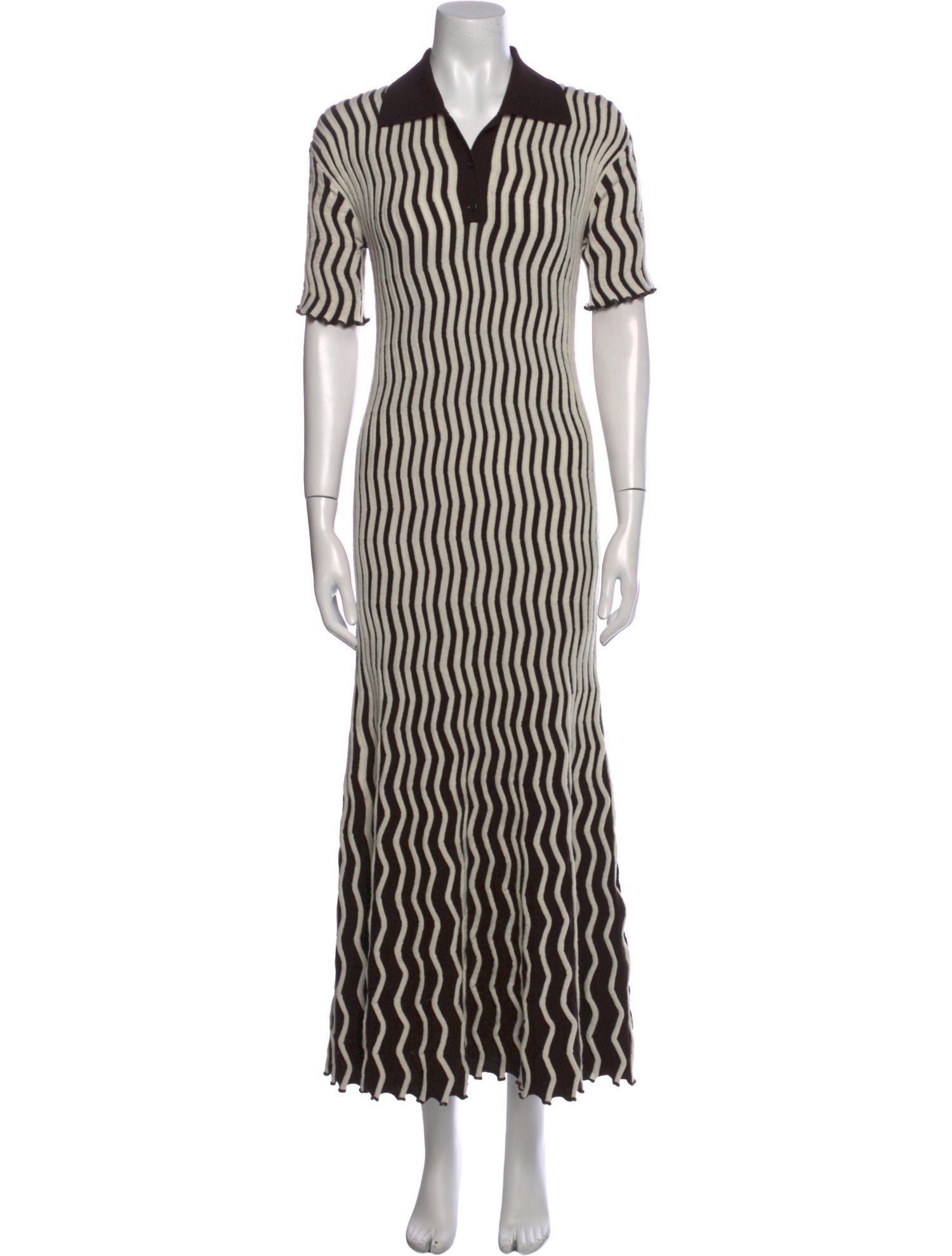 Bottega Veneta Wool Long Dress