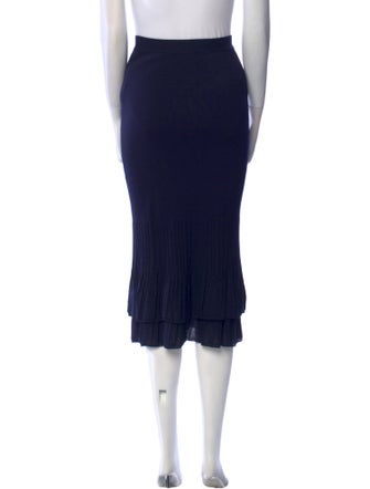 Bottega Veneta Wool Midi Length Skirt