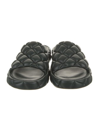 Bottega Veneta Leather Slides