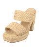 Bottega Veneta Straw Braided Accents Espadrilles