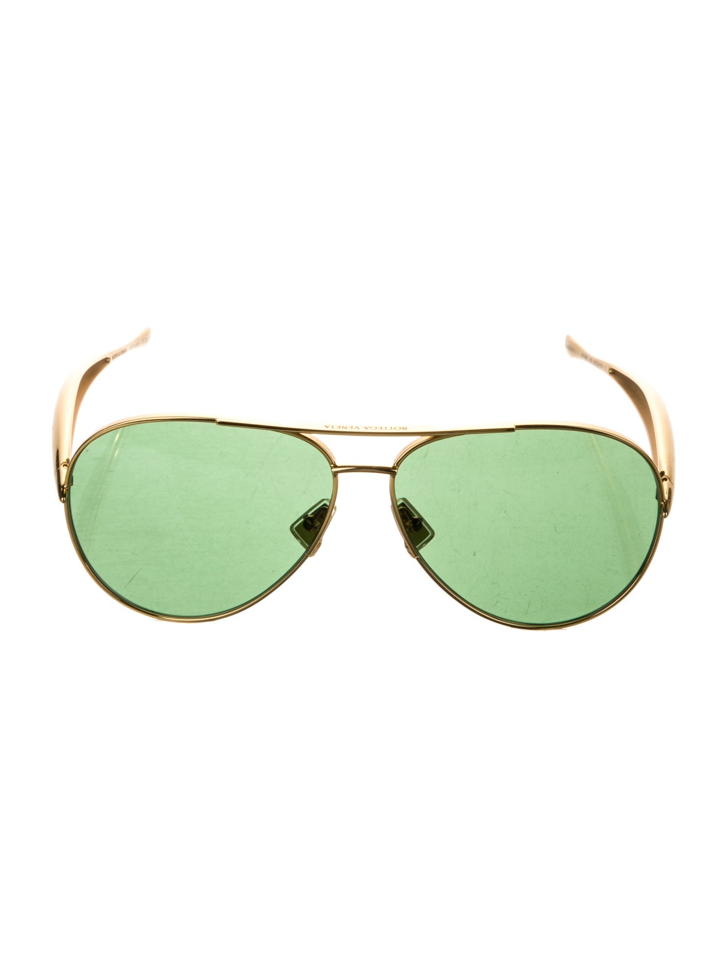 Bottega Veneta Aviator Tinted Sunglasses